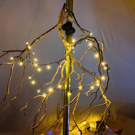 Bushcraft Glamping Mon With Stunning Sunrise View Lüks kamp alanı *