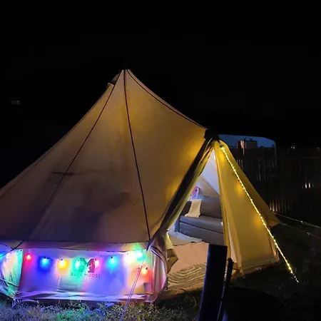 Bushcraft Glamping Mon With Stunning Sunrise View Askeby